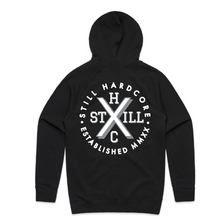 Load image into Gallery viewer, Still Hardcore Circle Logo Zip Hood