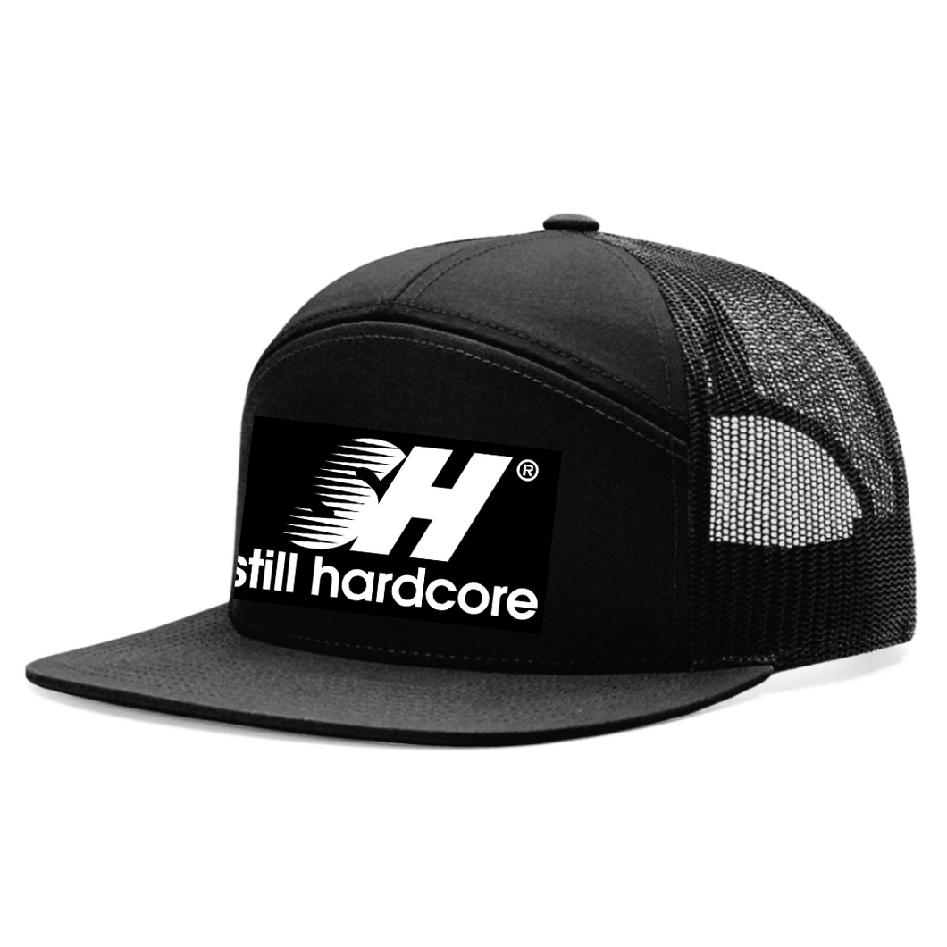 Still Hardcore Balanced 7-Panel Trucker